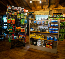 Lewis Mountain Wayside store interior