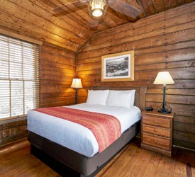 One Bedroom Cabin at Lewis Mountain Cabins in Shenandoah National Park