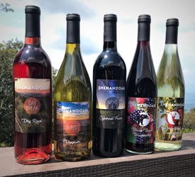 Shenandoah National Park House Wines