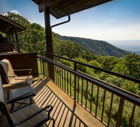 View From Laurel Building at Skyland in Shenandoah National Park