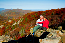 Couple Visiting Shenandoah National Park