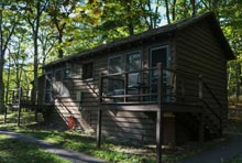 Lewis Mountain Cabins in Shenandoah National Park